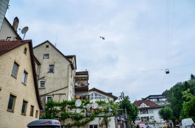 Schwaebisch Gmuend: Erneut ist die Stadt durch Unwetter betroffen - Hang droht abzurutschen - Haeuser evakuiert